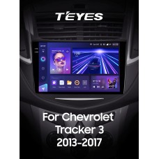 Штатна магнітола Teyes CC3 6+128 Gb з коловим оглядом 360° Chevrolet Tracker 3 (F1) 2013-2017 9" 2k