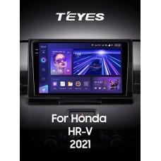 Штатна магнітола Teyes CC3 6+128 Gb з коловим оглядом 360° Honda HR-V RV RZ 2021 9" 2k