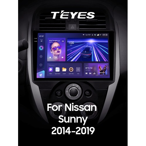 Штатна магнітола Teyes CC3 6+128 Gb Nissan Sunny (Left hand drive) 2014-2019 (F1) 10" 2k