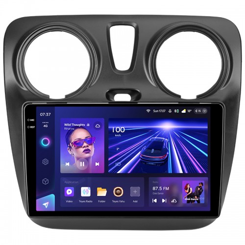 Штатна магнітола Teyes CC3 6+128 Gb Renault Dokker 2012-2020 9" 2k