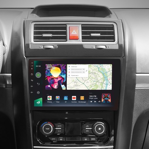 Штатна магнітола SIGMA PRO 9464 ANDROID 10 4+64 Gb 4G DSP Great Wall Hover Haval H5 1 2010-2017 9"