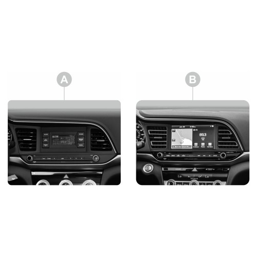 Штатна магнітола SIGMA PRO 9464 ANDROID 10 4+64 Gb 4G DSP Hyundai Elantra 6 2018-2020 (B) 9"
