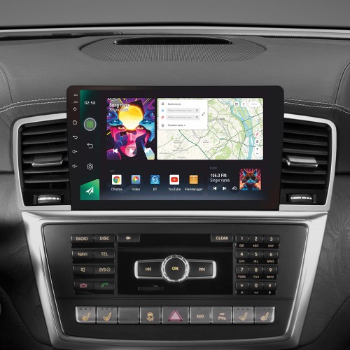Штатна магнітола SIGMA PRO 9464 ANDROID 10 4+64 Gb 4G DSP Mercedes-Benz M-Class M Class W166 ML 2011-2015 9" (L3) Штатна магнітола SIGMA PRO 9464 ANDROID 10 4+64 Gb 4G DSP Mercedes-Benz M-Class M Class W166 ML 2011-2015 9" (L3)