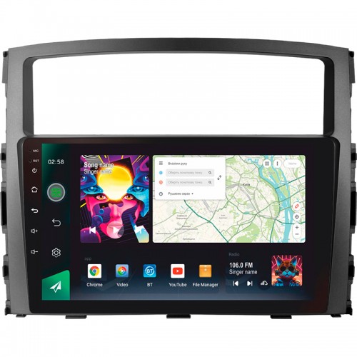 Штатна магнітола SIGMA PRO 9464 ANDROID 10 4+64 Gb 4G DSP Mitsubishi Pajero 4 V80 V90 2006-2024 9" Штатна магнітола SIGMA PRO 9464 ANDROID 10 4+64 Gb 4G DSP Mitsubishi Pajero 4 V80 V90 2006-2024 9"