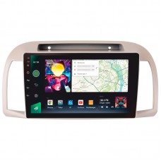 Штатна магнітола SIGMA PRO 9464 ANDROID 10 4+64 Gb 4G DSP Nissan March 3 K12 2002-2010 9"