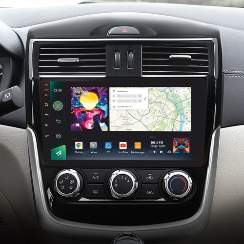 Штатна магнітола SIGMA PRO 9464 ANDROID 10 4+64 Gb 4G DSP Nissan Serena 2016-2019 (B) 9"