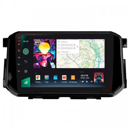 Штатна магнітола SIGMA PRO 9464 ANDROID 10 4+64 Gb 4G DSP Nissan Terra Xterra 2018-2022 9" (L1)