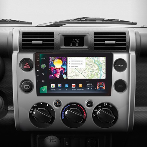Штатна магнітола SIGMA PRO 9464 ANDROID 10 4+64 Gb 4G DSP Toyota FJ Cruiser J15 2006-2020 (F1) 9"