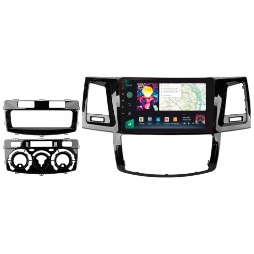 Штатна магнітола SIGMA PRO 9464 ANDROID 10 4+64 Gb 4G DSP Toyota Fortuner 1 AN50 AN60 HILUX Revo Vigo (F1) 2008-2014 9"