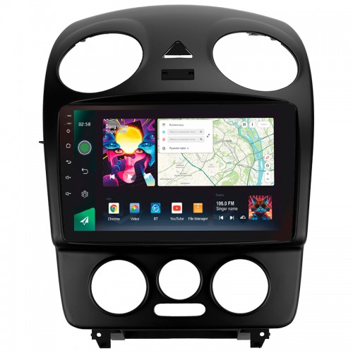 Штатна магнітола SIGMA PRO 9464 ANDROID 10 4+64 Gb 4G DSP Volkswagen Beetle A4 2002 - 2011 9" Штатна магнітола SIGMA PRO 9464 ANDROID 10 4+64 Gb 4G DSP Volkswagen Beetle A4 2002 - 2011 9"