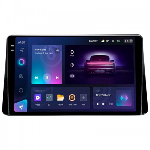 Штатна магнітола Teyes CC3 6+128 Gb Mitsubishi Eclipse Cross 1 2017-2021 (F2) 10" 2k