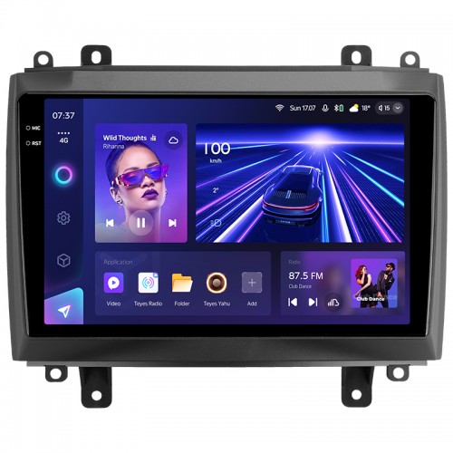 Штатна магнітола Teyes CC3 6+128 Gb з коловим оглядом 360° Cadillac CTS 2002-2007 SRX 2003-2009 10" 2k (L1)