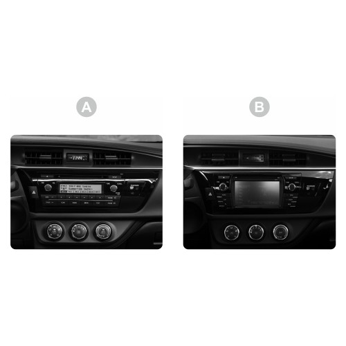 Штатна магнітола SIGMA E10232 ANDROID 10 2+32 Gb Toyota Corolla 11 Middle East 2013-2017 (A) 10"