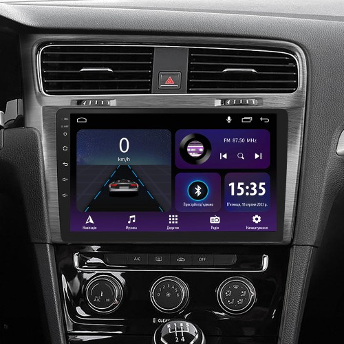 Штатна магнітола SIGMA E10232 ANDROID 10 2+32 Gb Volkswagen Golf 7 (F2) 2012-2020 10"