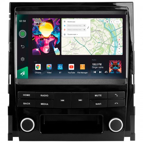Штатна магнітола SIGMA PRO 9464 ANDROID 10 4+64 Gb 4G DSP Cadillac Escalade 3 GMT900 2006-2014 SLS 2007-2012 9" (L2)
