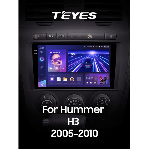 Штатна магнітола Teyes CC3 6+128 Gb Hummer H3 1 2005-2010 9" 2k (L1) Штатна магнітола Teyes CC3 6+128 Gb Hummer H3 1 2005-2010 9" 2k (L1)