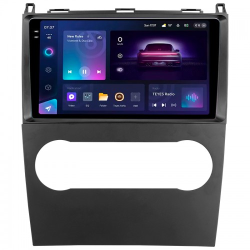 Штатна магнітола Teyes CC3 6+128 Gb з коловим оглядом 360° Mercedes-Benz A-Class 2 W169 C169 2004-2012 9" 2k