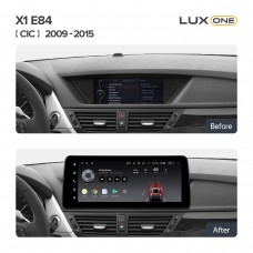 Штатна магнітола Teyes LUX ONE 6+128 Gb BMW X1 E84 CIC 2009-2015 12.3"