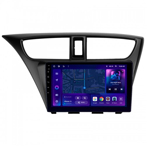 Штатна магнітола AMS MOSS M2 4+32 Gb Honda Civic 9 FK FB 2012-2017 9"