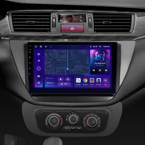 Штатна магнітола AMS MOSS M2 4+32 Gb Mitsubishi Lancer 9 CS 2000-2010 9"