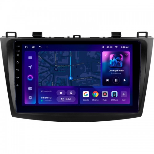 Штатна магнітола AMS MOSS M2 4+32 Gb Mazda 3 2 2009-2013 9"