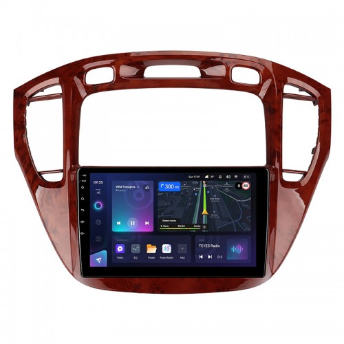 Штатна магнітола Teyes CC3L 4+64 Gb Toyota Highlander 1 XU20 2001-2007 9" (L1)