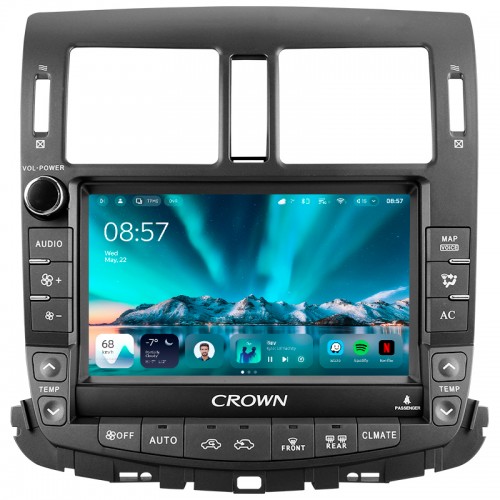 Штатна магнітола Teyes CC4 6+64 Gb Toyota Crown 13 S200 2008-2012 (B) 9" 2k (L2)