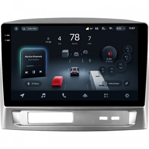 Штатна магнітола Teyes CC4 Pro 12+256 Gb Geely MK 1 2006-2013 9" 2k