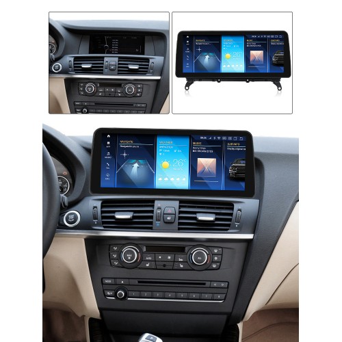 Штатна магнітола AMS BMW X3 F25/X4 F26(2014-2016) Original NBT System 4+64Gb 12.3"