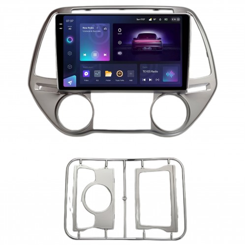 Штатна магнітола Teyes CC3 6+128 Gb Hyundai i20 2012+ AT AC Sliver 9" 2k