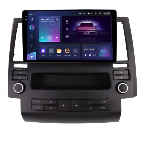 Штатна магнітола Teyes CC3 6+128 Gb Infiniti FX35 2002-2006 Black 9" 2k (L3)