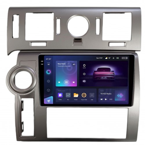 Штатна магнітола Teyes CC3 6+128 Gb Hummer H2 E85 2007-2009 Sliver 9" 2k (L1)