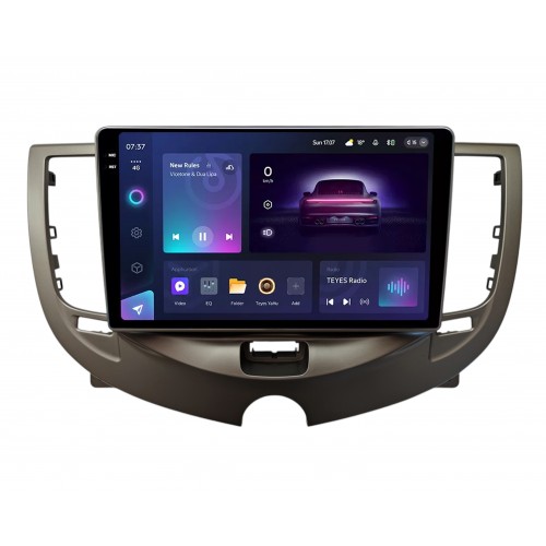 Штатна магнітола Teyes CC3 6+128 Gb з коловим оглядом 360° Chery QQ ICE CREAM 2021+ Silver 9" 2k