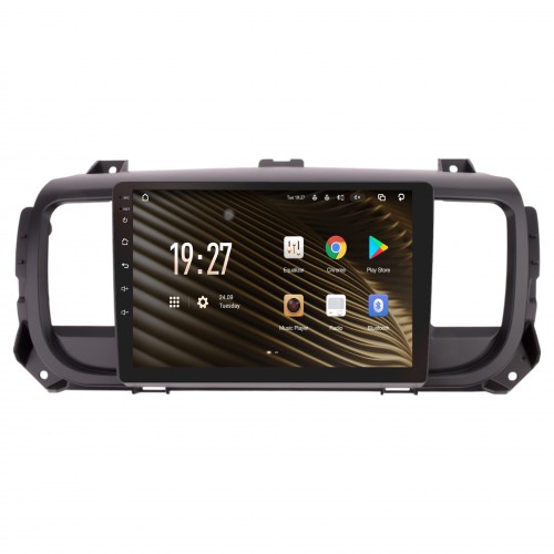 Штатна магнітола SIGMA S9432 ANDROID 10 4+32 Gb 4G DSP Peugeot EXPERT TRAVELLER SHOWN/CITROEN SPACETOURER JUMPY/TOYOTA PROACE 2016+ 9"