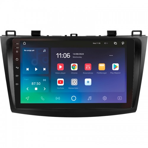 Штатна магнітола SIGMA PRO 9432 ANDROID 10 4+32 Gb 4G DSP Mazda 3 2 2009-2013 9"