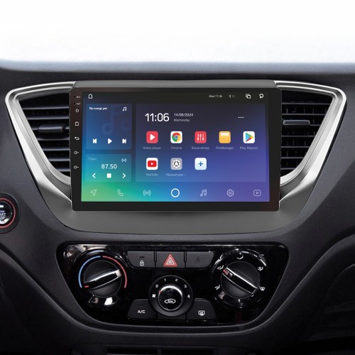 Штатна магнітола SIGMA PRO 9432 ANDROID 10 4+32 Gb 4G DSP Hyundai Solaris 2 2017-2020 (A) 9"