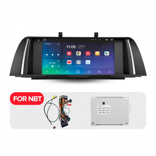Штатна магнітола SIGMA PRO 9432 ANDROID 10 4+32 Gb 4G DSP BMW 5 Series F10 F11 NBT 2013-2017 9" (L3)