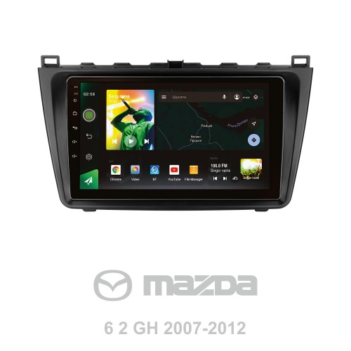 Штатна магнітола SIGMA X9464 ANDROID 10 4+64 Gb 4G DSP Mazda 6 2 GH 2007-2012 9" Штатна магнітола SIGMA X9464 ANDROID 10 4+64 Gb 4G DSP Mazda 6 2 GH 2007-2012 9"