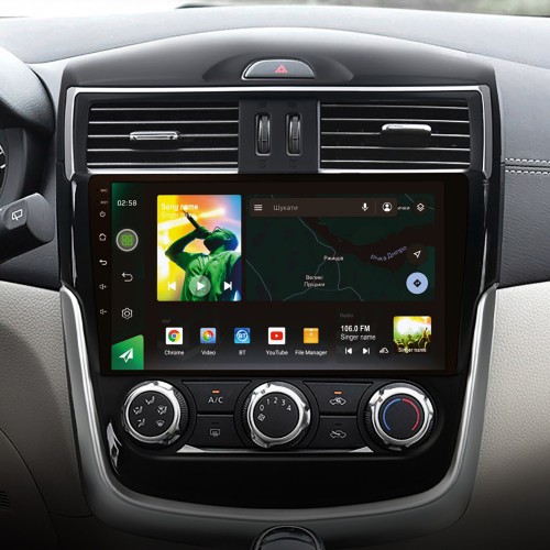 Штатна магнітола SIGMA X9464 ANDROID 10 4+64 Gb 4G DSP Nissan Serena 2016-2019 (B) 9"