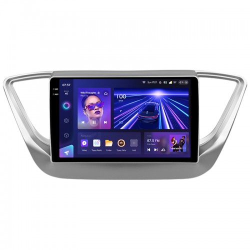 Штатна магнітола Teyes CC3 4+64 Gb Hyundai Solaris 2 2017-2020 (A) 9" 2k