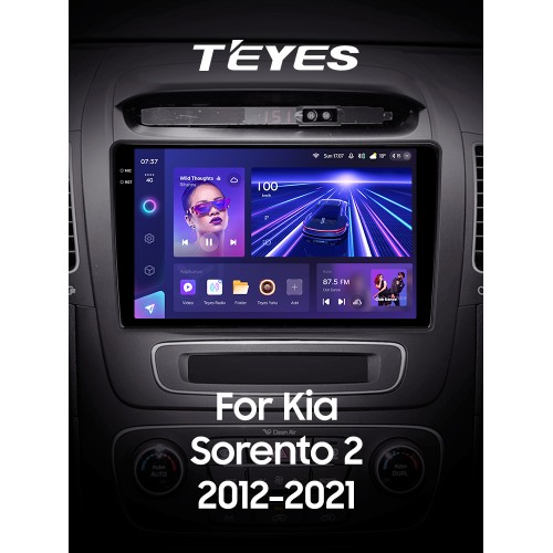 Штатна магнітола Teyes CC3 6+128 Gb Kia Sorento 2 II XM 2012 - 2021 (F1) 9" 2k Штатна магнітола Teyes CC3 6+128 Gb Kia Sorento 2 II XM 2012 - 2021 (F1) 9" 2k