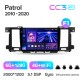 Штатна магнітола Teyes CC3 6+128 Gb з коловим оглядом 360° Nissan Patrol 6 VI Y62 2010-2020 (F1) 9" 2k (L1)