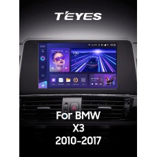 Штатна магнітола Teyes CC3 4+64 Gb BMW X3 F25 CIC (1 Din) 2010-2014 9" 1din 2k (L3)