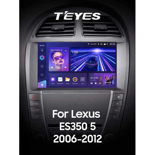 Штатна магнітола Teyes CC3 6+128 Gb Lexus ES350 5 V XV40 2006-2012 (C) 9" 2k (L1)