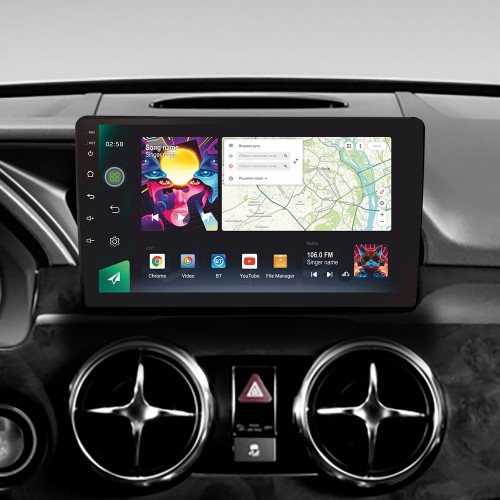 Штатна магнітола SIGMA PRO 9464 ANDROID 10 4+64 Gb 4G DSP Mercedes-Benz GLK-Class X204 2012 - 2015 9" (L3)