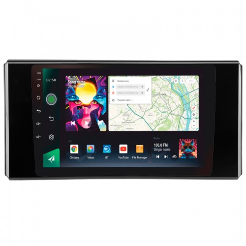 Штатна магнітола SIGMA PRO 10464 ANDROID 10 4+64 Gb 4G DSP Toyota Land Cruiser J300 300 2021-2023 10" (L2)