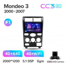 Штатна магнітола Teyes CC3 4+64 Gb Ford Mondeo 3 2000-2007 (F1) 9" 2k Штатна магнітола Teyes CC3 4+64 Gb Ford Mondeo 3 2000-2007 (F1) 9" 2k