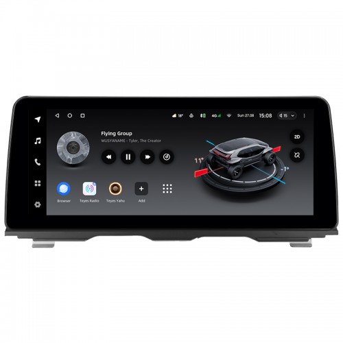 Штатна магнітола Teyes LUX ONE 6+128 Gb BMW 5-Series F10/F11 CIC 2009-2013 12.3" Штатна магнітола Teyes LUX ONE 6+128 Gb BMW 5-Series F10/F11 CIC 2009-2013 12.3"