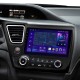 Штатна магнітола AMS MOSS M2 4+32 Gb Honda Civic 9 Middle East 2013-2016 9" (L1)