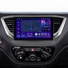 Штатна магнітола AMS MOSS M2 4+32 Gb Hyundai Solaris 2 2017-2020 (B) 9"
